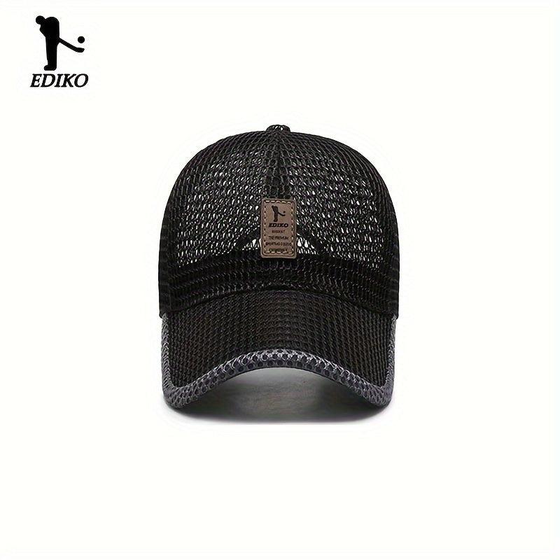 4pcs/Set Summer Mesh Baseball Cap for Men Adjustable Breathable Caps Women Men's Hat Quick Dry Hats Casual Trucker Hat
