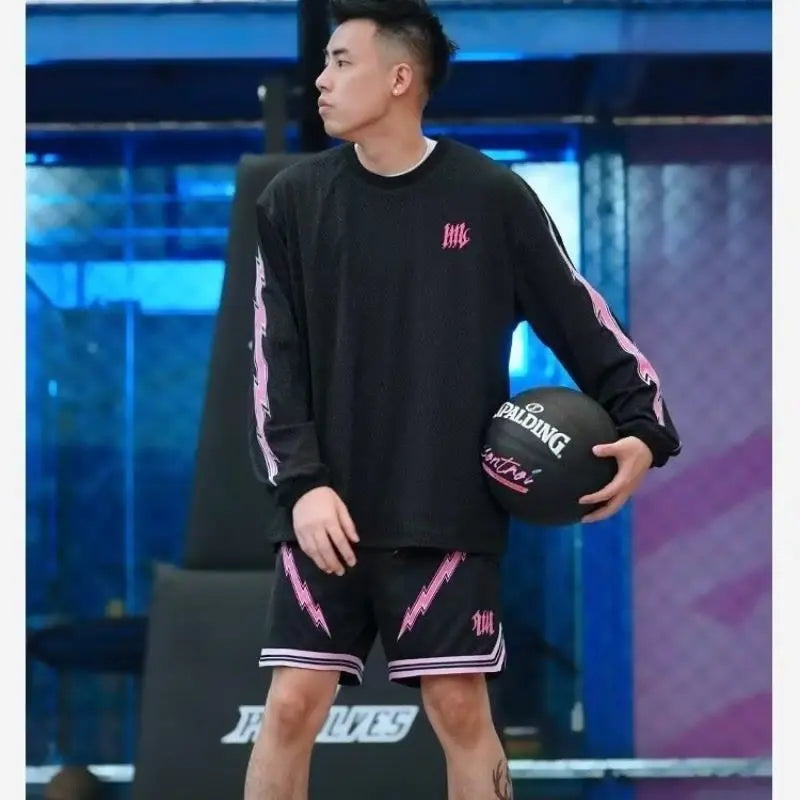 Men's Shorts Summer Breathable Men Women Basketball Shorts Loose American Quasi-training Running Sports Five-point Pants