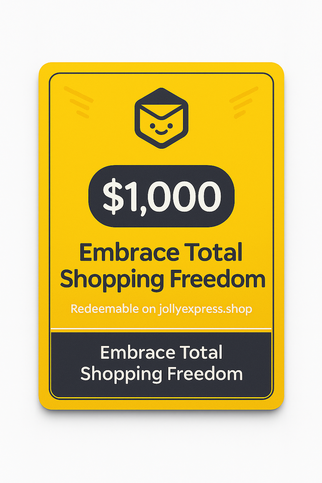 Jolly Express $1,000 gift card