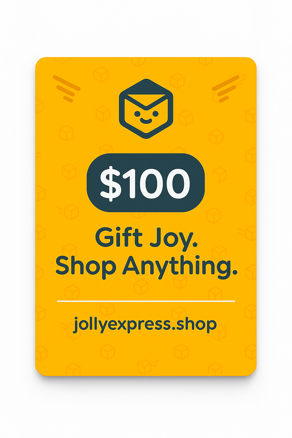 Jolly Express $100 gift card