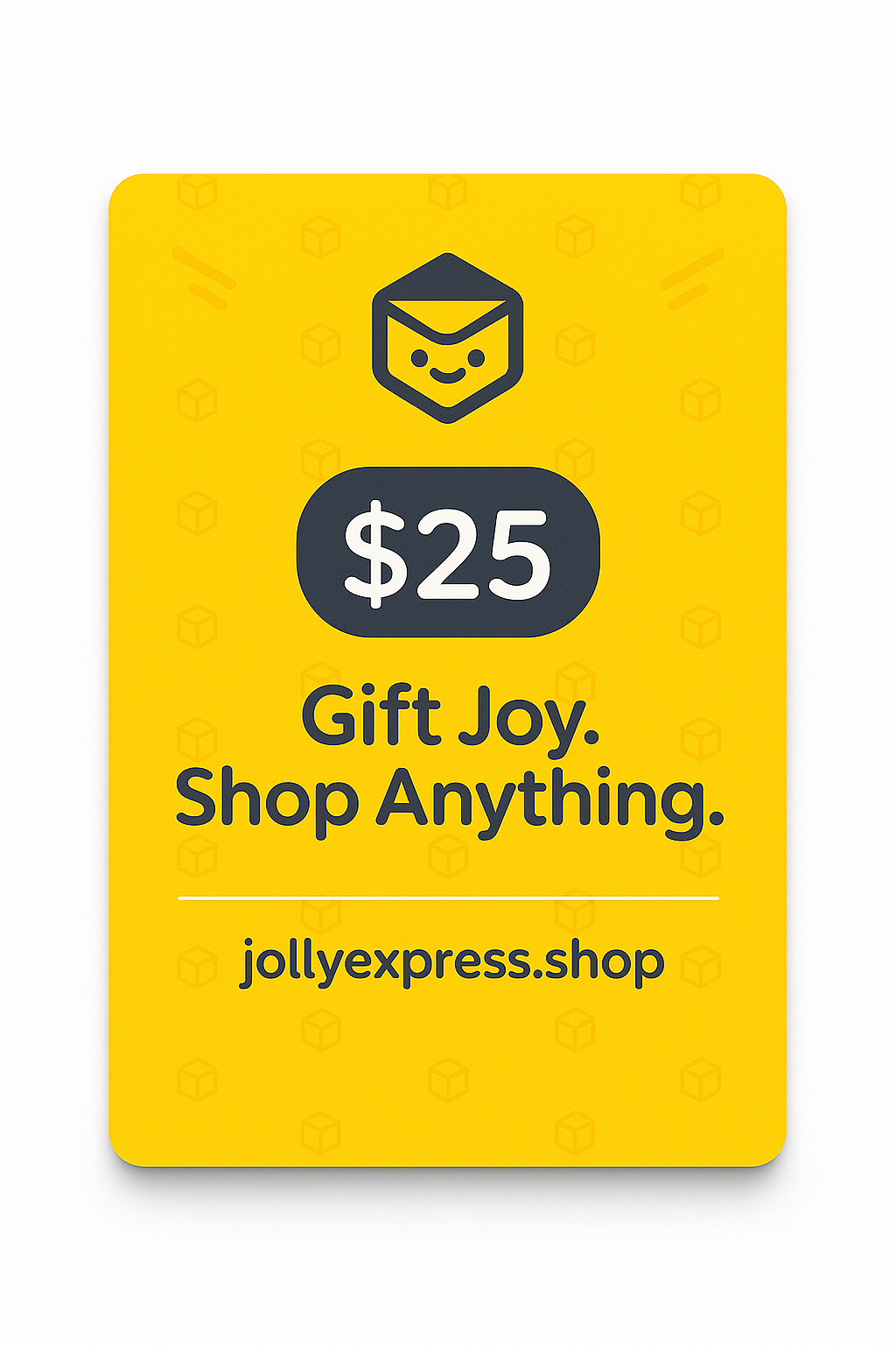 Jolly Express $25 gift card