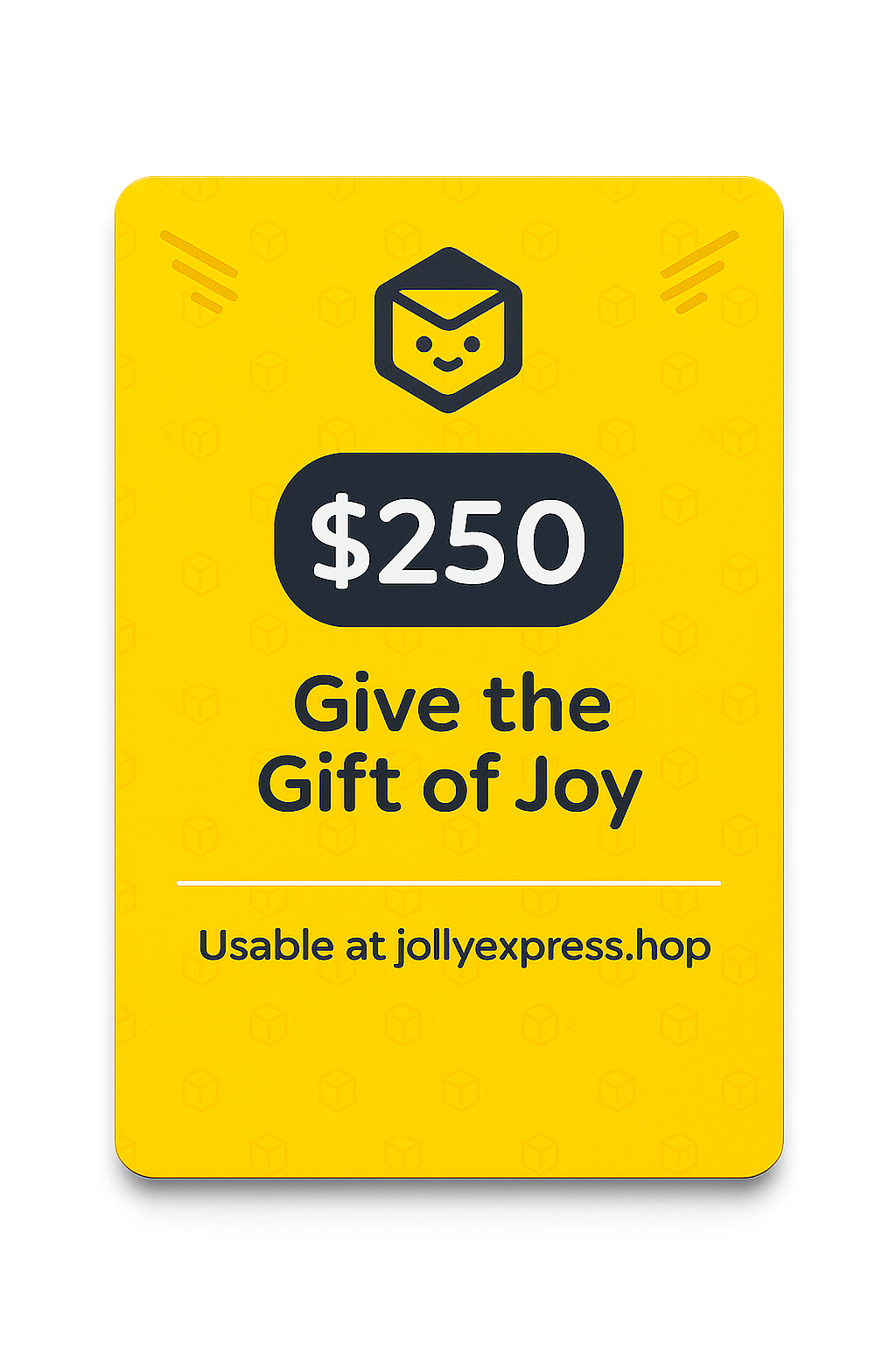 Jolly Express $250 gift card