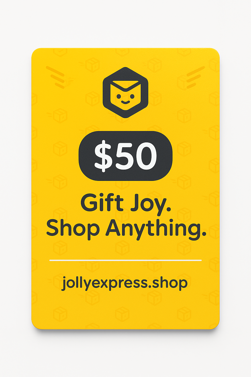 Jolly Express $50 gift card