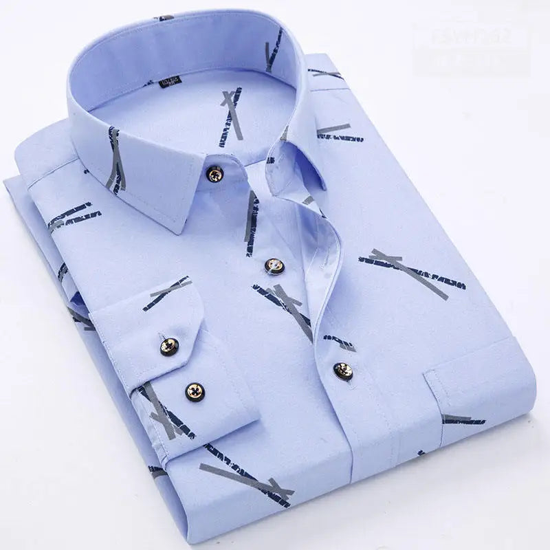 LAL866 -white Shirt Men Long Sleeve Ironing Business Is Fitting Men Short Sleeve White Casual Suit Shirt