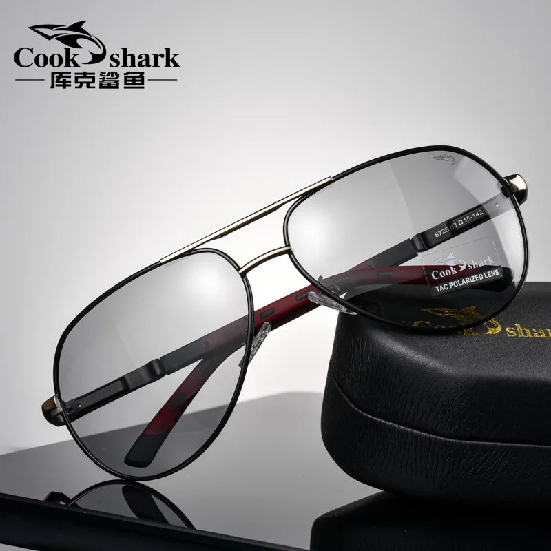 Cookshark sunglasses men's sunglasses tide polarized driving driver blue glasses