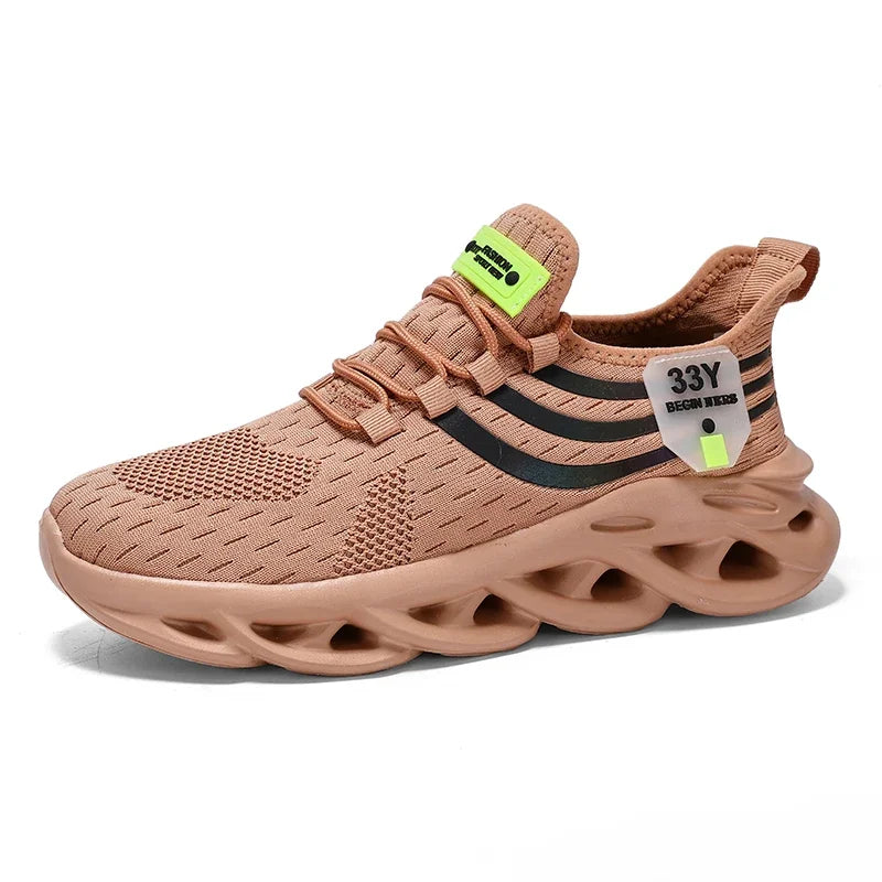 Sneakers for Men Casual Sport Shoes Breathable Lightweight Outdoor Mesh Platform Running Shoes Athletic Tenis Walking Shoes