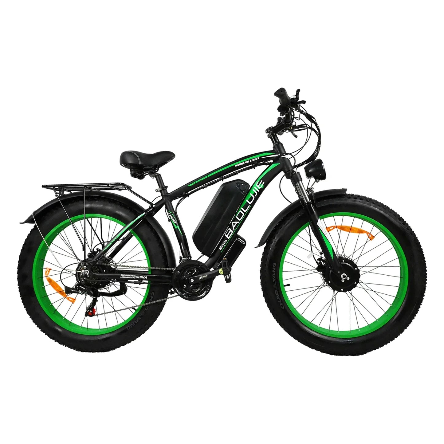 BAOLUJIE DP-2602 Electric Bicycle 3000W Motor 48V23Ah Battery City Commuter Electric Bike 26 inch tire all terrain E-bike