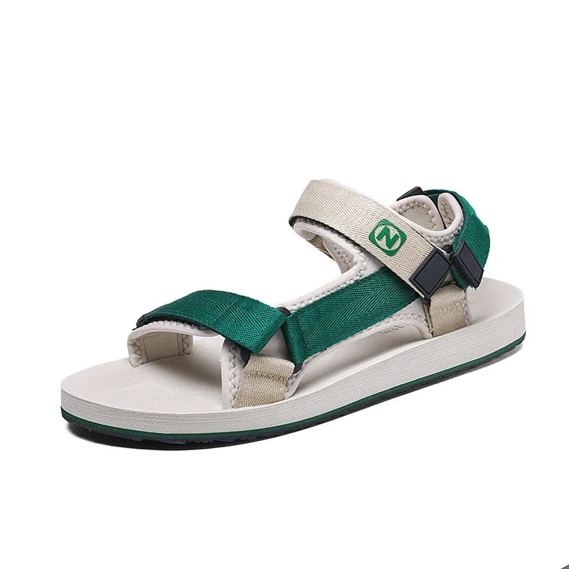 Mens Flat Gladiator Sandals Open Shoes Rome Shoes Summer Casual Sandal Adjustable Breathable Lightweight Plus Big Size 50 51 52