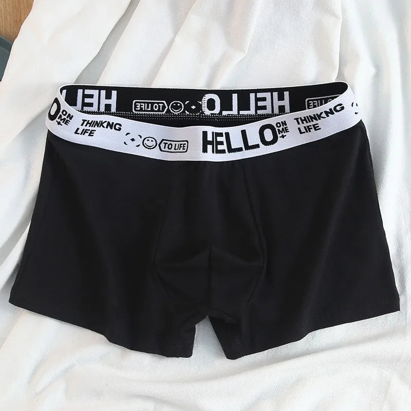 1-5PCS Men's underwear Breathable and comfortable quick drying elastic boxing shorts Men's underwear boxers