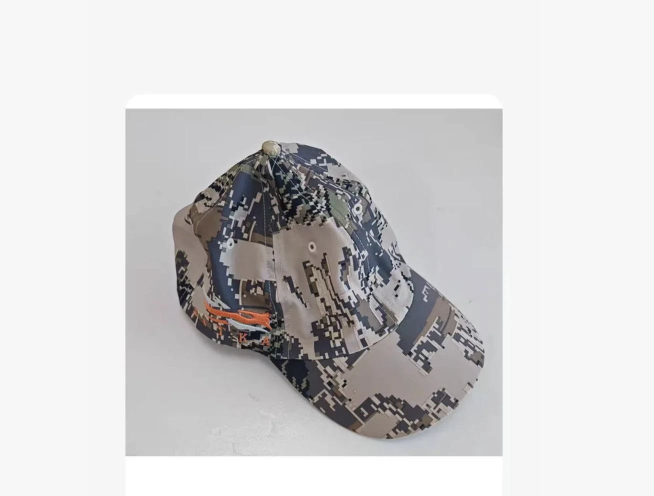 Men Hunting Cap Hunting Hat Camouflage Baseball Cap Waterproof Windproof Casual Hunting Outdoor Sports Cap Hunt Cap One Size