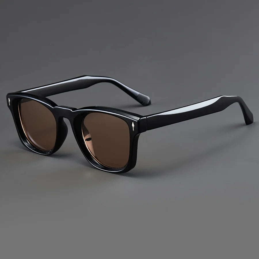 Men Women Classic Full Frame Versatile Advanced Retro Trend Glasses Suitable for Daily Leisure Photography Use Valentine's Day