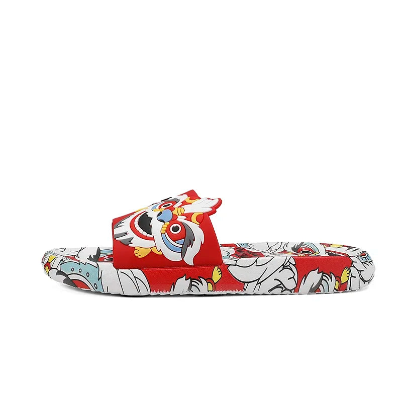 Luxury Brand Slippers for Men Comfortable Man Sandal Men's Summer Slippers Walk Around Home Male Slipper Male Shoes Sneakers