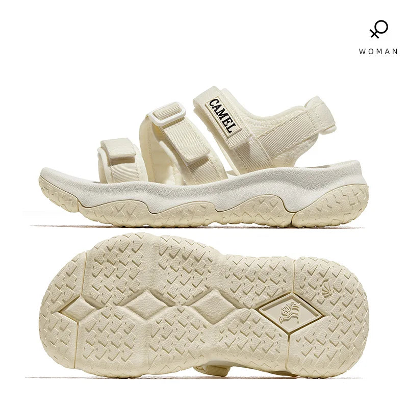 GOLDEN CAMEL Outdoor Men's Sandals for Women Creek Wading Sandal Quick-dry Non-slip Sports Beach Shoes for Men Summer Breathable