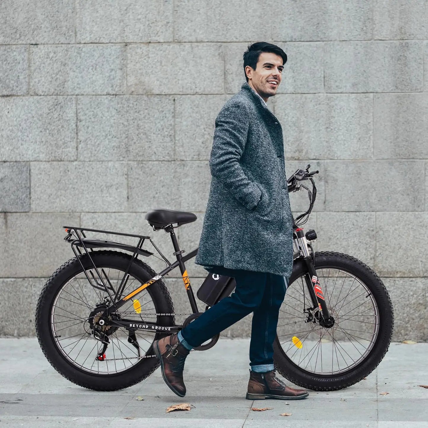 Electric Bike for Adults, Powerful 2000W Peak Motor, 26" Tires, 28MPH & 60 Miles Long Range, 48V 15Ah Removable, Customized