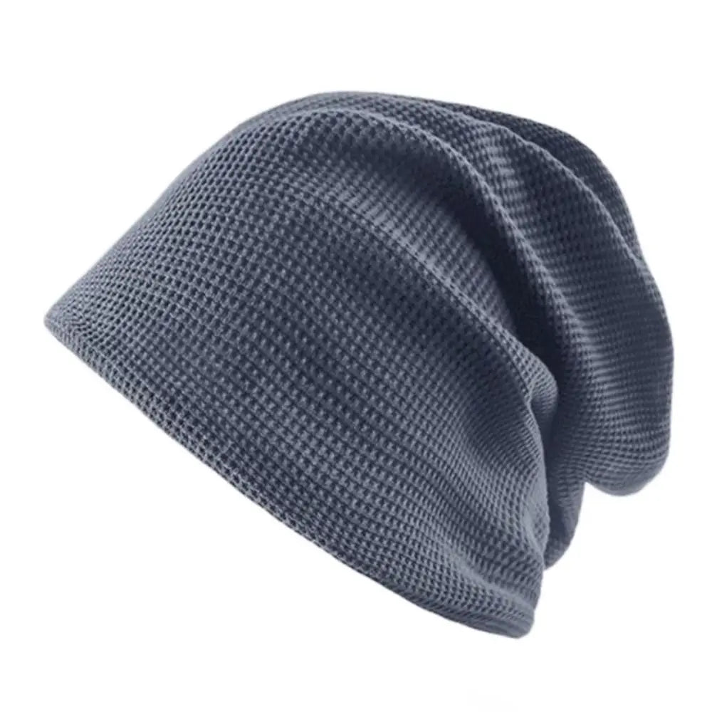Casual Beanies for Men Women Fashion Soft Knitted Winter Hat Solid Color Hip-hop Bonnet Unisex Cap