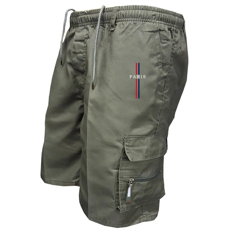 Men's Cargo Shorts Multi-Pocket Jorts Casual Outdoor Fitness Summer Loose Short Pants Climb Sports Jogging Pants Hot Sales 2025