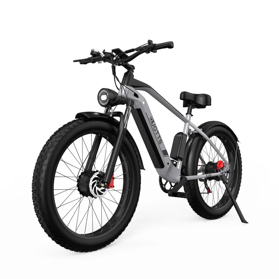 2023 Electric Bike Adult 1500W 26'' Dual Drive Mountain E Bike 48V 17.5AH Battery Removable Off Road Electric Bicycle