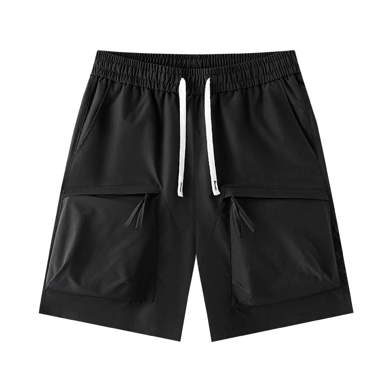 Shorts men's summer trend of work pants thin section loose five pants casual straight outside pants casual five pants