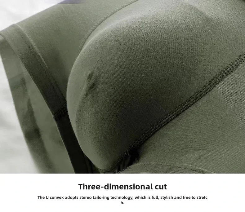1-5PCS Men's underwear Breathable and comfortable quick drying elastic boxing shorts Men's underwear boxers