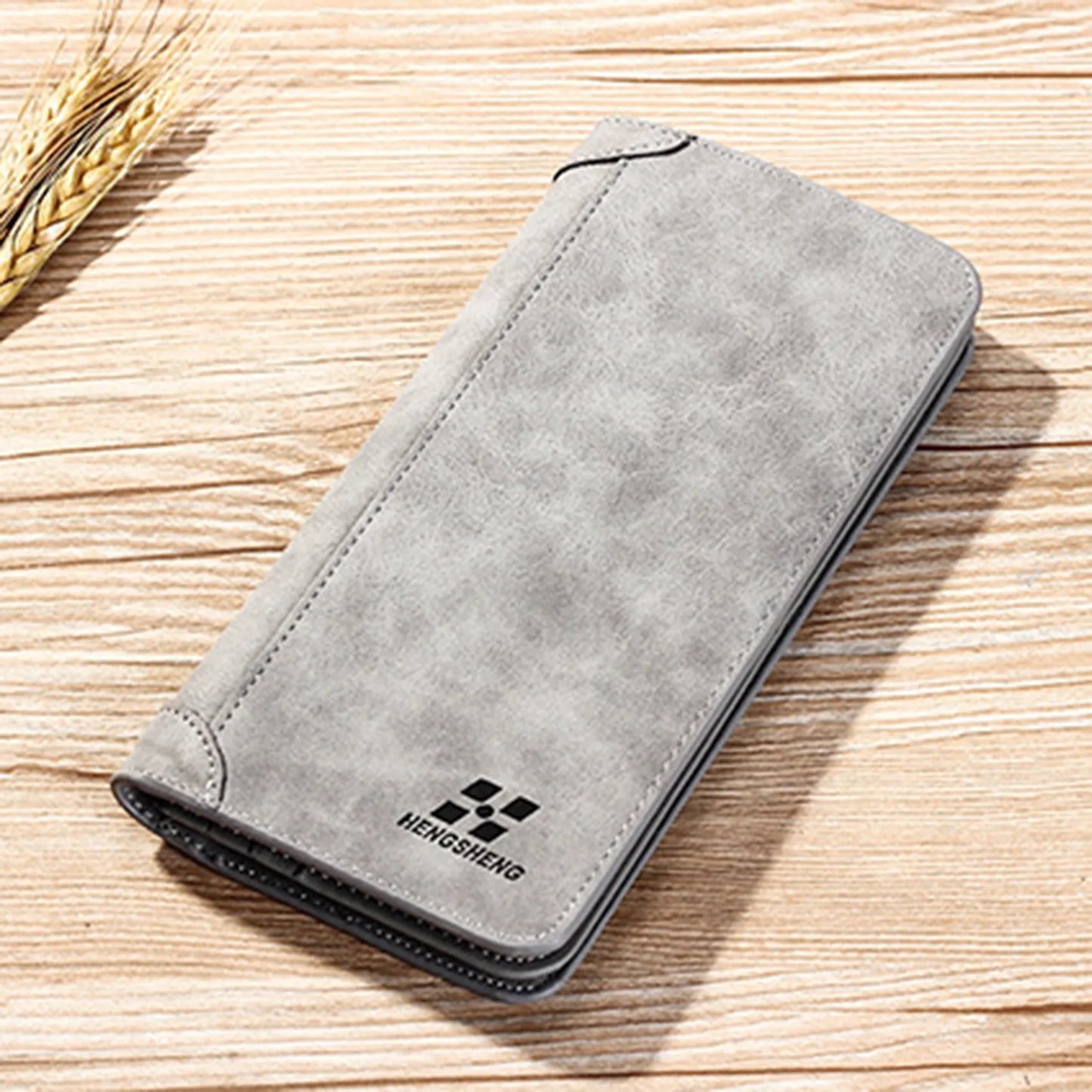 New Men's Wallet Long Wallet Men's Retro Style Men Large Capacity Wallet Bag Luxury Design Men Multi Card Wallet