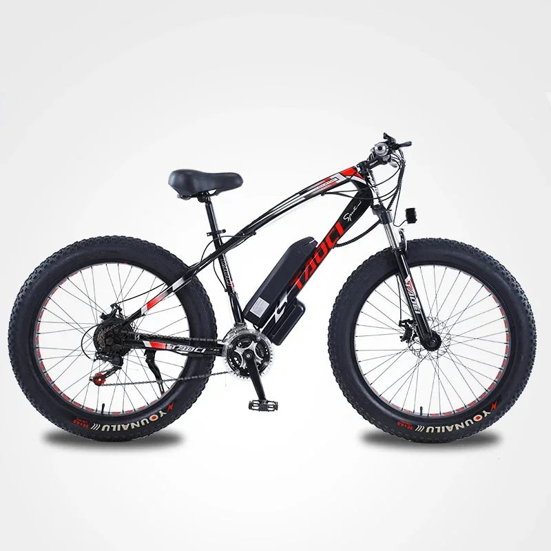 Electric Bicycle 750W Brushless motor AKEZ 48V 13AH Lithium Battery 26Inch Adult E-Bike fat tire Urban Commuting Electric Bike