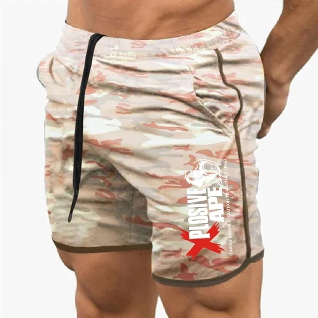 Gym shorts Men Running Jogging Shorts Sport Men Fitness Training Shorts Summer Male Quick Dry Jogging Short Pants