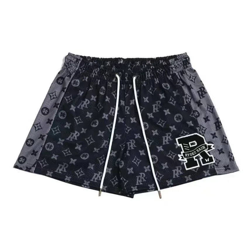 Men Basketball Shorts Summer Fashion Casual Sport Shorts Loose Breathable Comfort Classic Outdoor Shorts Motocycle Short Pants