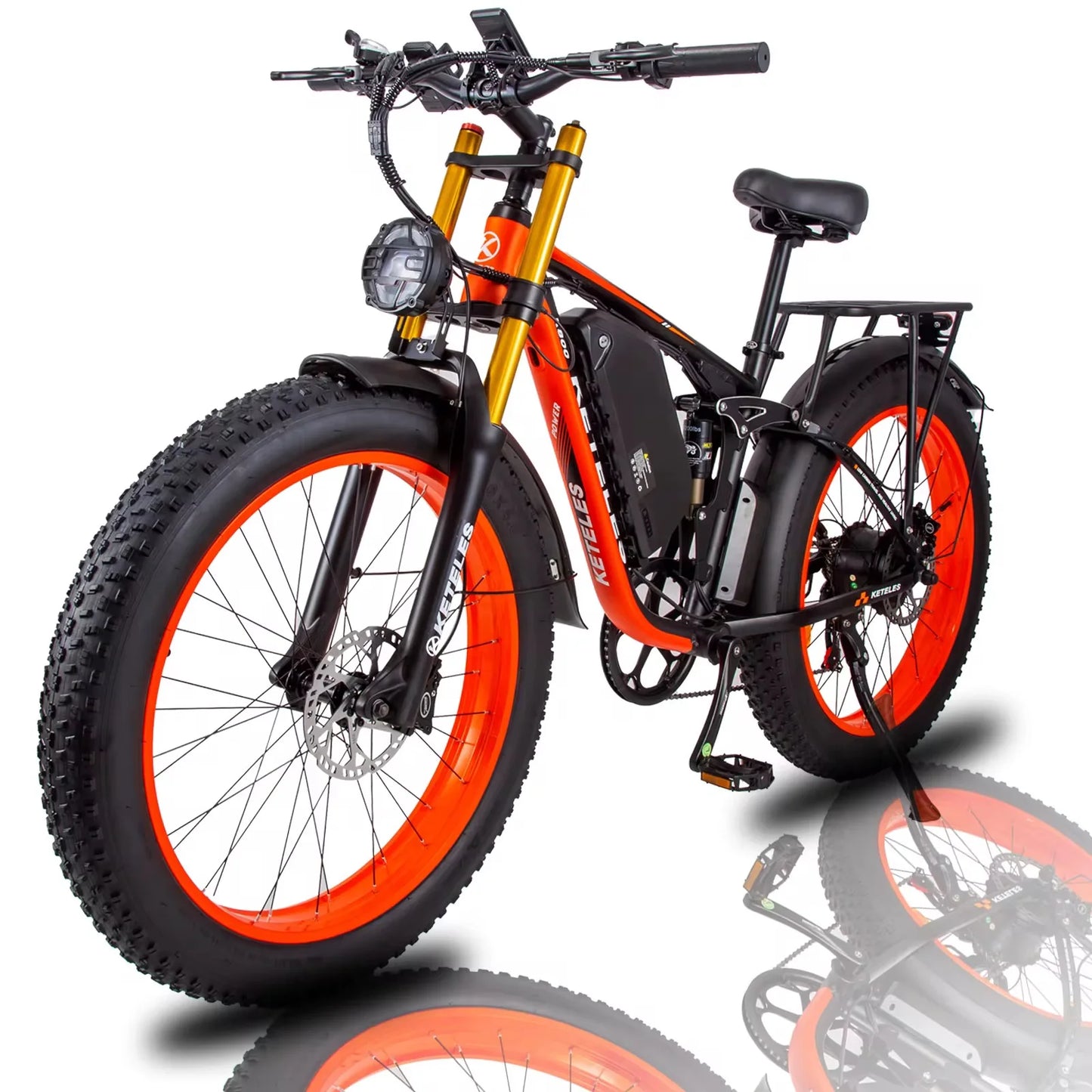 New electric bicycle K800 adult fashion electric bike 2000W powerful motor 48v23ah battery E-bike fat tire mountain off-road
