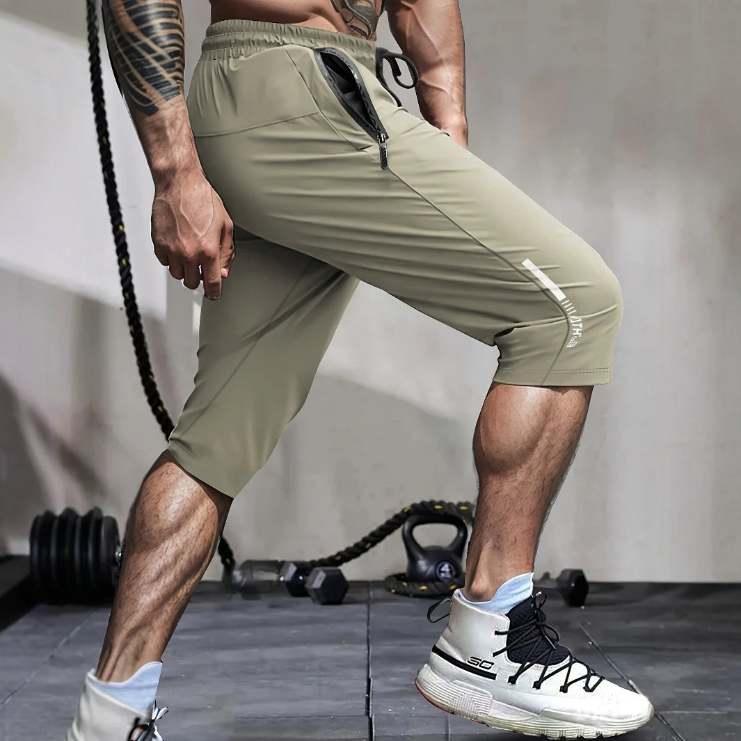 Men's sports shorts, quick-dry shorts, ice silk cool shorts