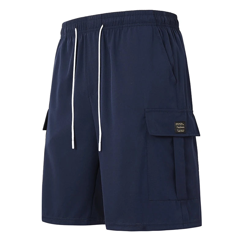 Man Walking Shorts 2025 Spring Summer City Casual Short Pants High Quality Male Urban Trend Pocket Versatile Knee Length Shorts