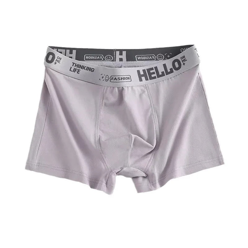 1-5PCS Men's underwear Breathable and comfortable quick drying elastic boxing shorts Men's underwear boxers