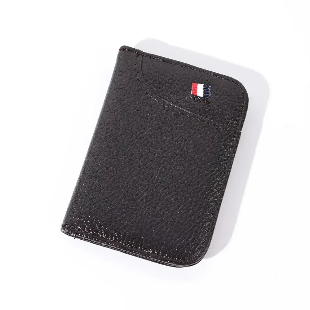 Portable Super Slim Soft Wallet for Men PU Leather Mini ID Credit Card Wallet Purse Card Holders Wallet Thin Small Short Wallets