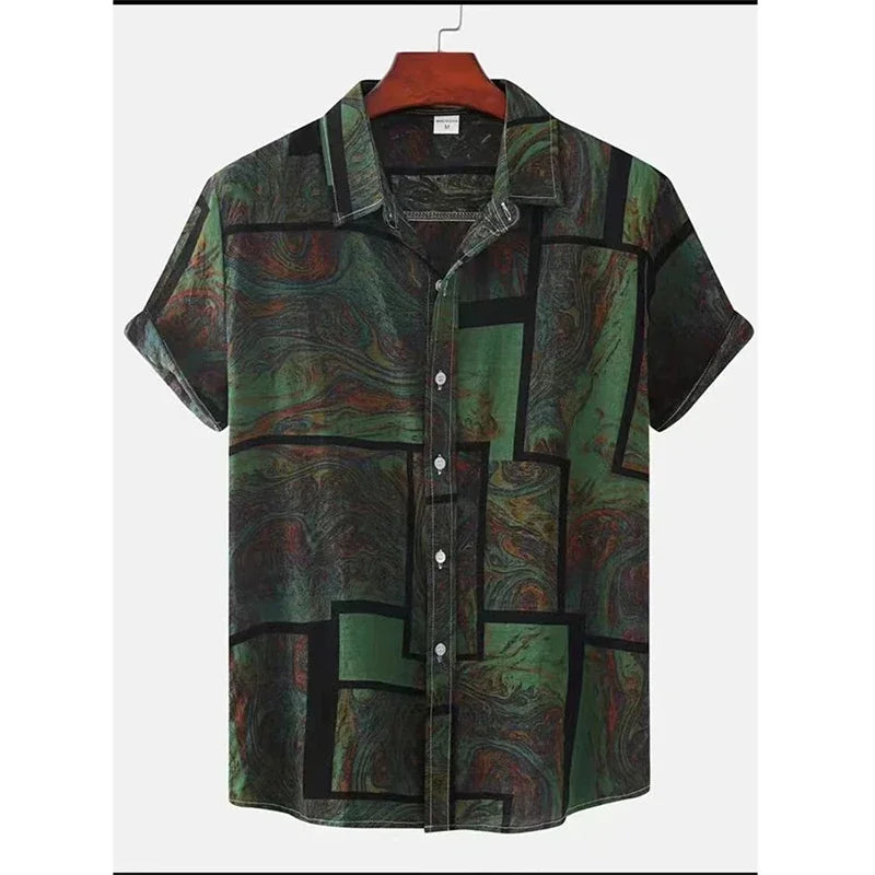 Men's Summer Shirts Casual Holiday Shirts Streetwear Comfortable Breathable Sweat Wicking Best Selling Independent 2025