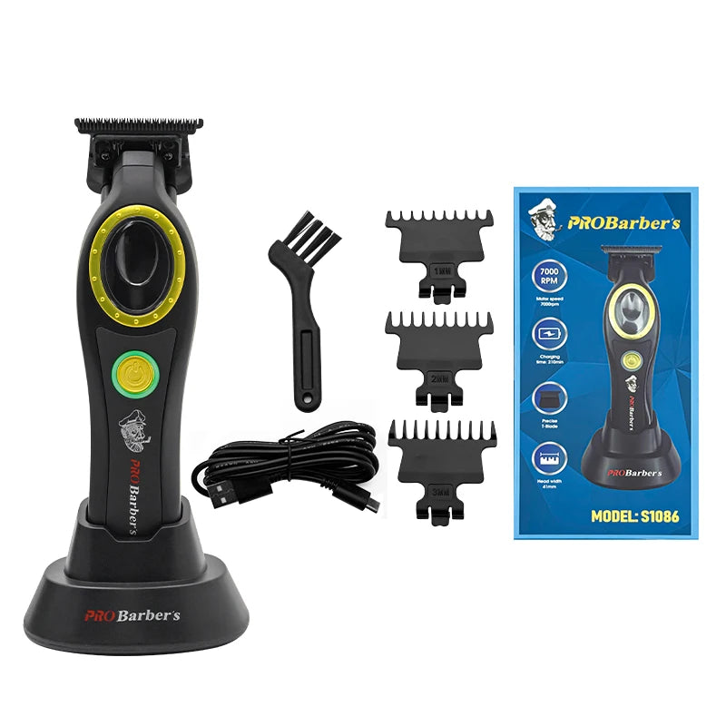 Multifunctional Hair Clippers Rechargeable Electric Hair Clippers Men's Shaver Hair Trimmer electric hair clipper has high power