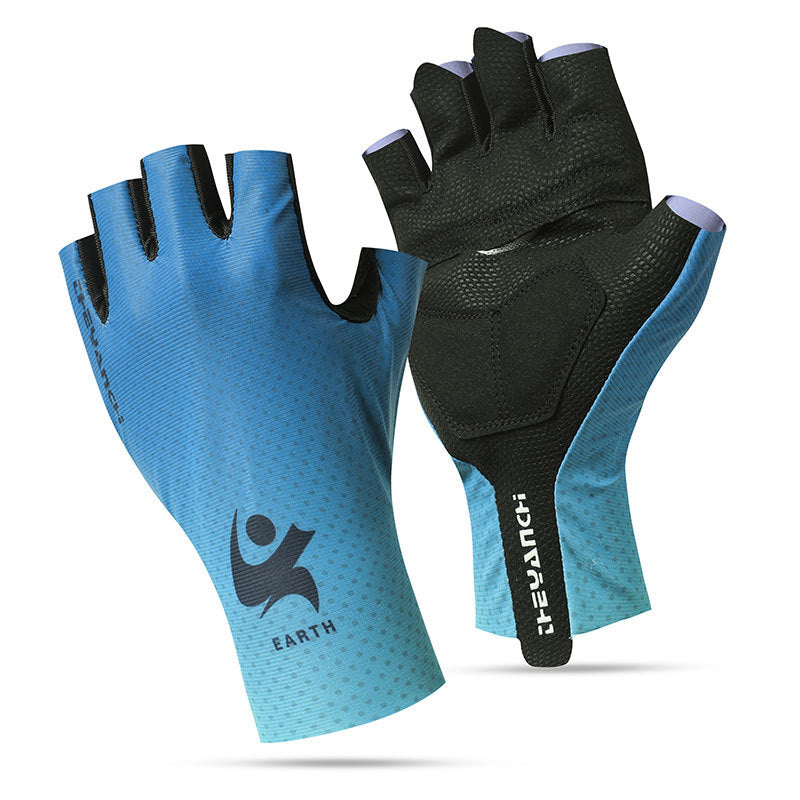 Cycling Gloves Men And Women Spring And Summer Non-slip Half Finger