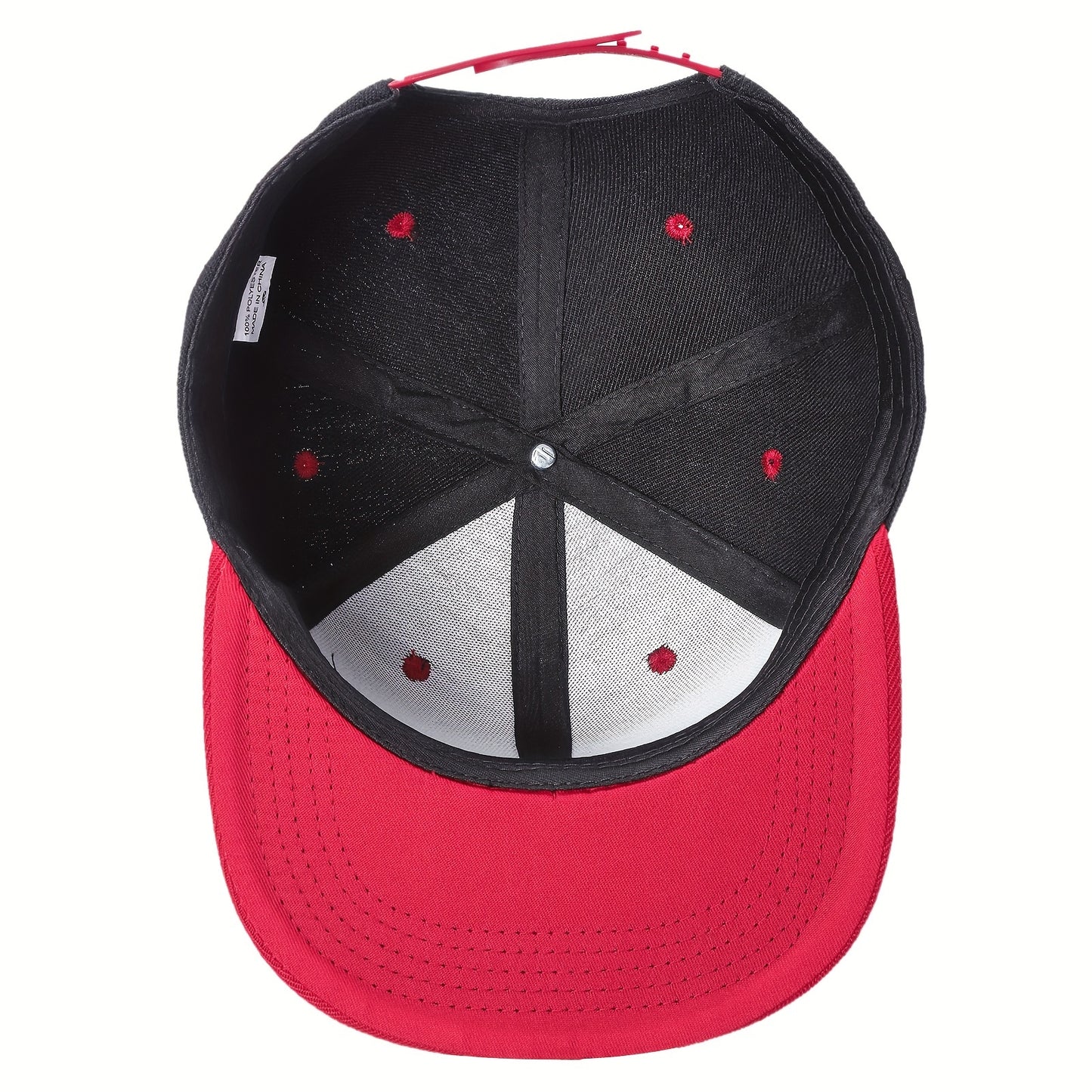 9pcs Adjustable Men'S Baseball Caps - Lightweight, Woven Polyester Snapback Hats for Outdoor Sports and Daily Wear, Machine Washable, All-Season Fit