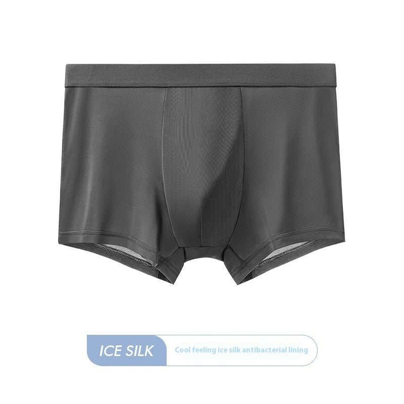 Men's Ice Silk Summer 5A Antibacterial Underwear