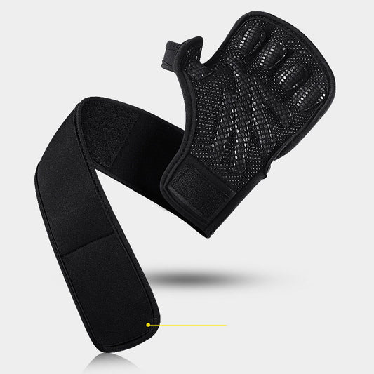 Hand Holding Silicone Thick Sponge Fitness Gloves