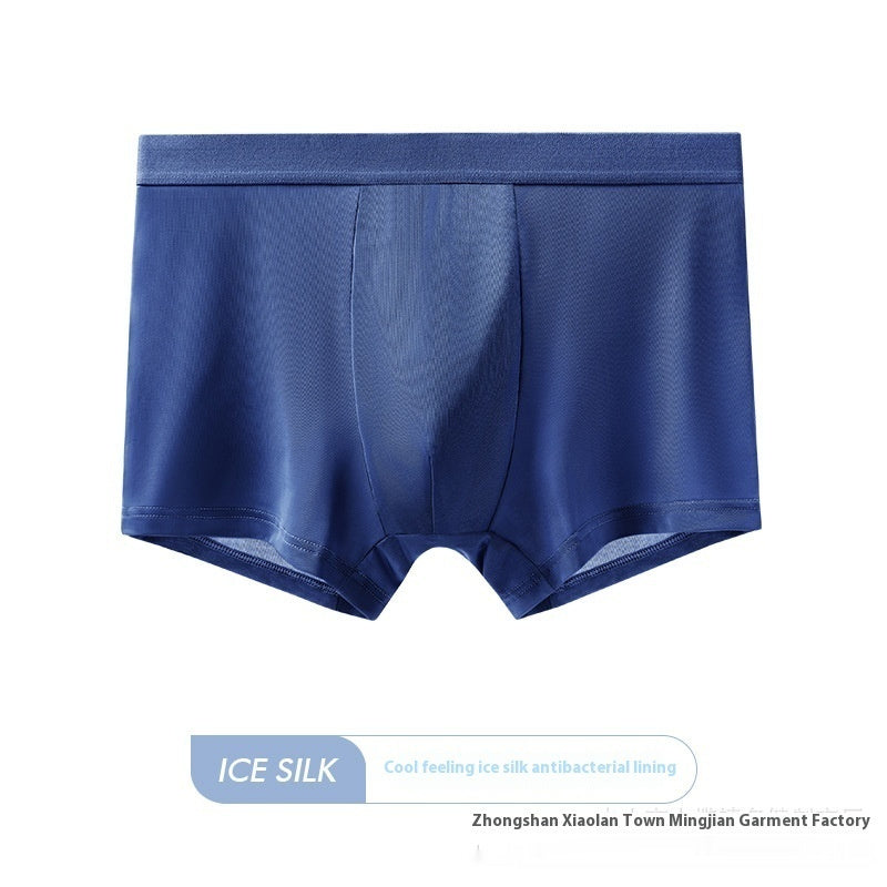 Men's Ice Silk Summer 5A Antibacterial Underwear