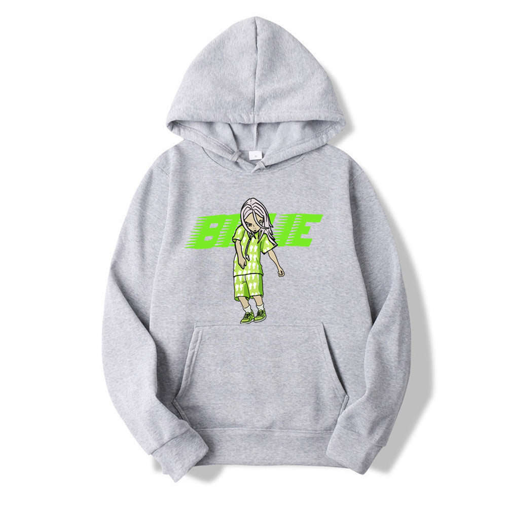 Fleece hooded men and women sweater