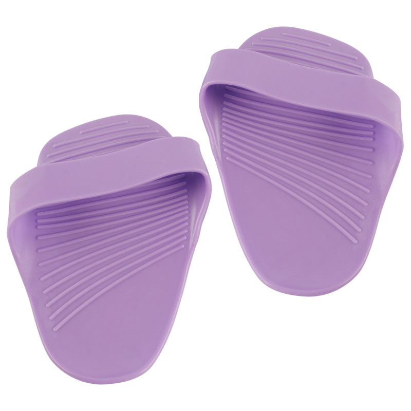 Silicone Hand Protector Sports Fitness Dumbbell Weightlifting Silicone Gloves Anti-wear