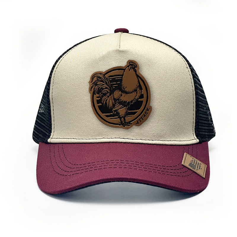 New fashion trend rooster pattern cap trucker hat hats snapback hats for men and women for summer baseball caps flat brimmed cap duck tongue cap travel daily sunscreen cap hats golf cubs party available outdoor sports