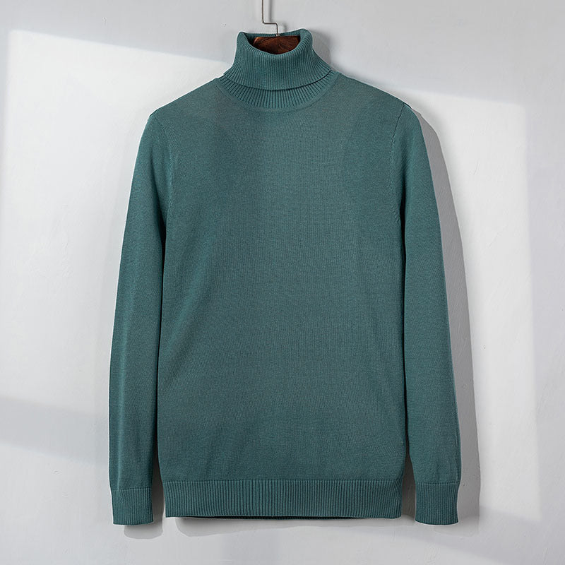 Fashion Youth All-Match High Neck Sweater Sweater Men