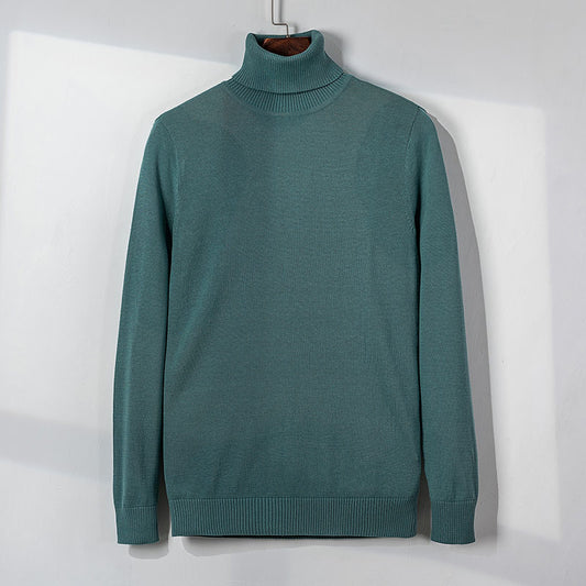 Fashion Youth All-Match High Neck Sweater Sweater Men