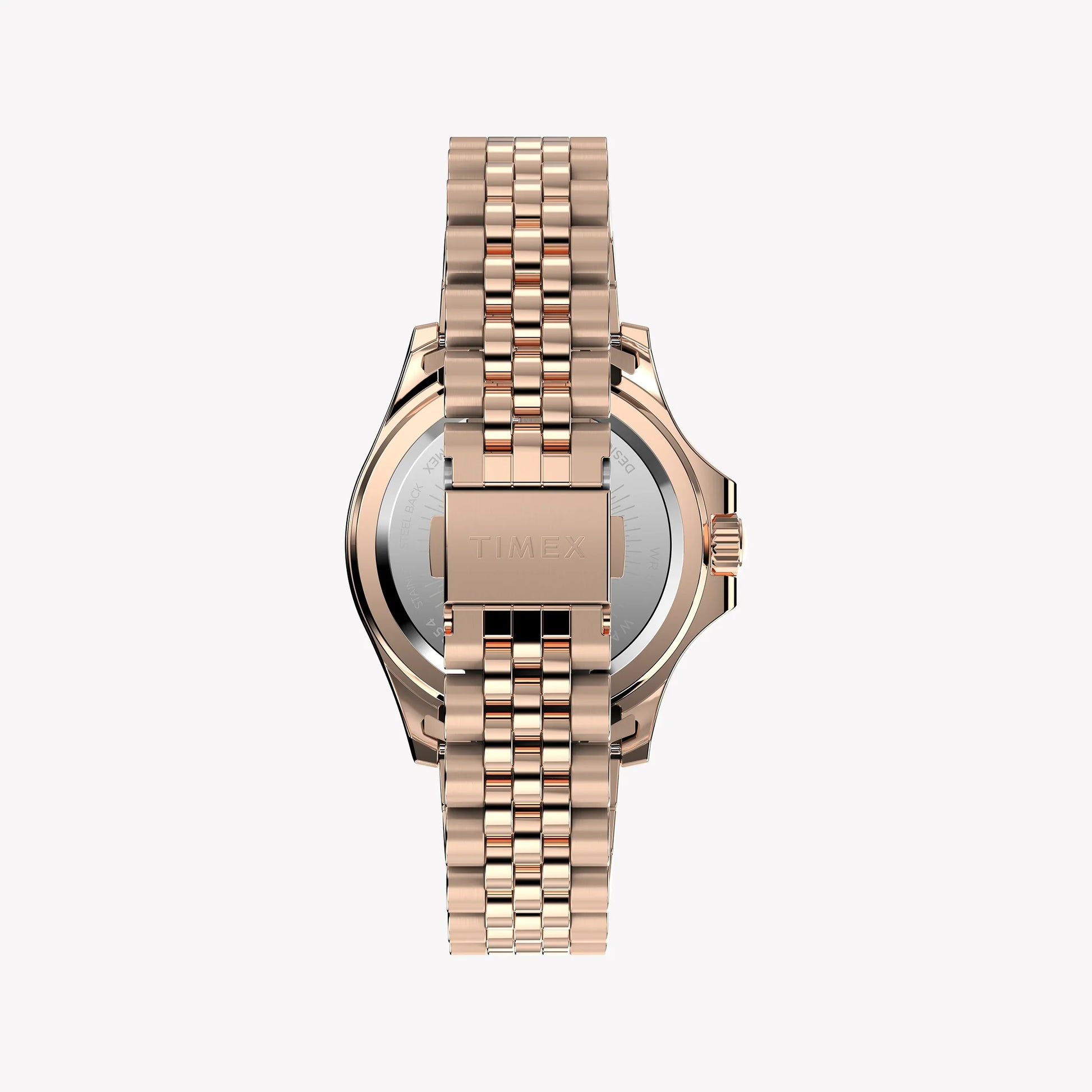 Timex Women's Rose Gold Watch, Crystal Accents | T2P2041J-2