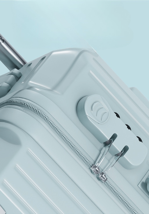 Expandable Luggage With Retractable Handle, TSA Lock, USB Charging, ABS+PC Material, Aluminum Frame, Multi-Functional Travel Bag