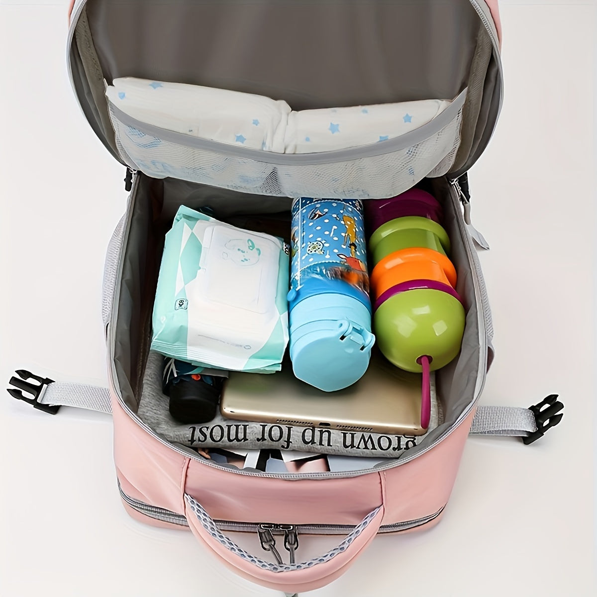 Expandable Travel Bag with Extra-Large Capacity, Women's Backpack, Lightweight Luggage for Business Trips, Suitable for Commuting and Office Use