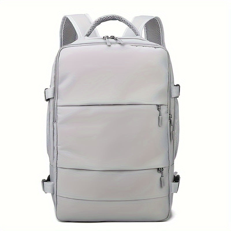 Expandable Travel Bag with Extra-Large Capacity, Women's Backpack, Lightweight Luggage for Business Trips, Suitable for Commuting and Office Use