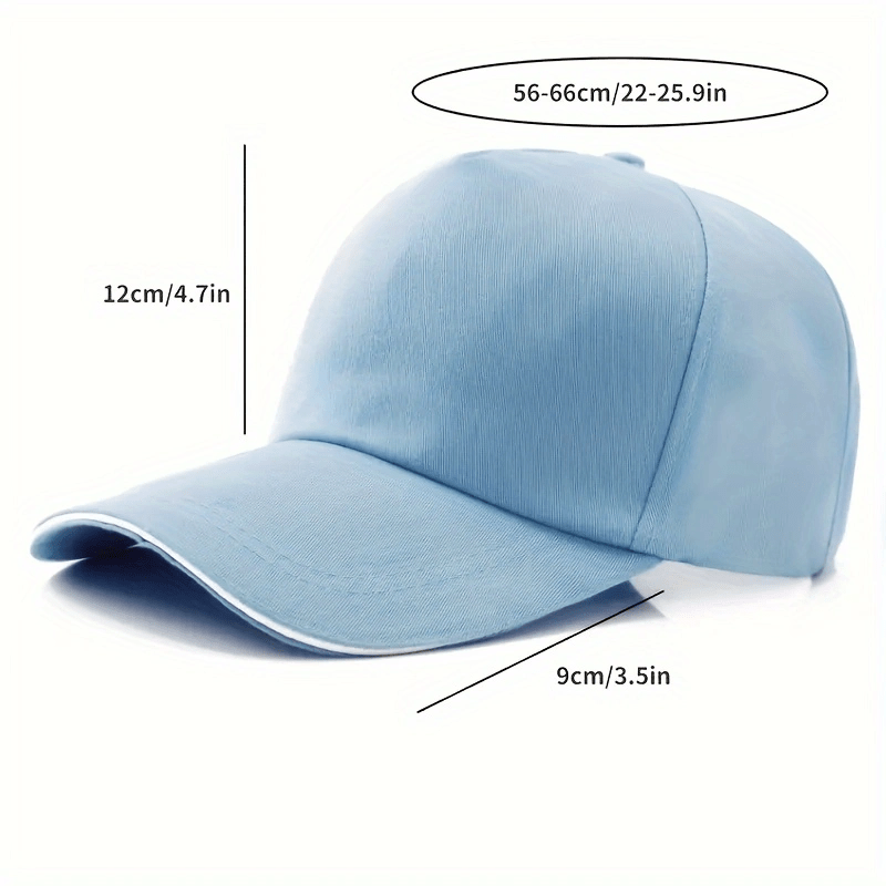 10pcs Breathable Baseball Caps - Adjustable, Lightweight & Perfect for Sports & Casual Attire