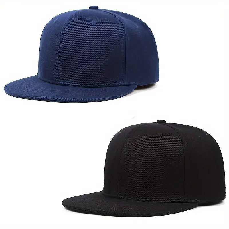 2PCS Embroidery Baseball Caps For Men Fashion Hip Hop Snapback Hat